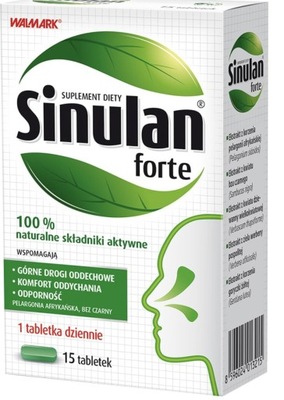Walmark Sinulan Forte 15 tabletek