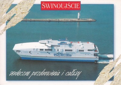 STATEK - PROM BOOMERANG - POLFERRIES - ŚWINOUJŚCIE