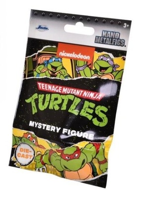 FIGURKA TURTLES BLIND PACK NANOFIGS WOJOWNICZE ŻÓŁWIA NINJA