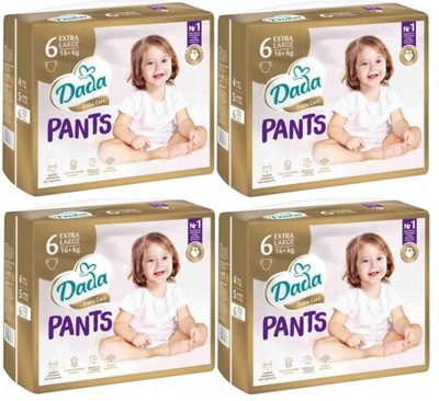 Pieluchomajtki DADA EXTRA CARE PANTS 6 XL 128 szt.