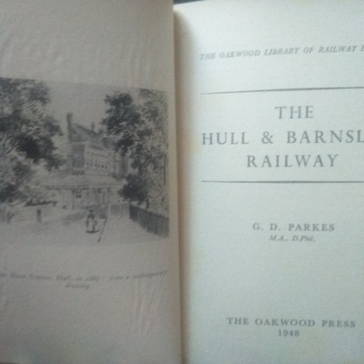 The Hull & Barnsley Railway 1948 1948 Kolej Pociągi. wydanie 1