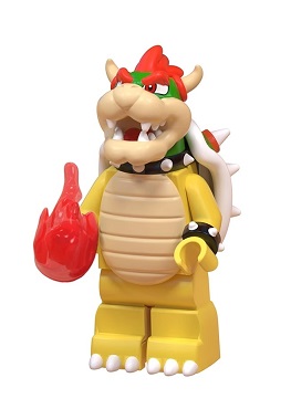 Klocki figurka Super Mario: King Bowser