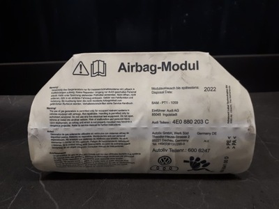 4E0880203C PAGALVĖ AIRBAG KELEIVIO AUDI A8 D3 