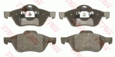 Тормозные колодки тормозные передок  gdb1787 trw renault laguna фото №1