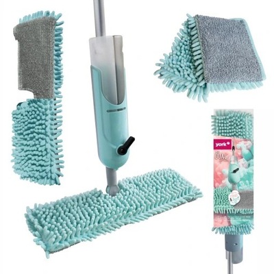 Mop YORK płaski ze spryskiwaczem DUAL SPLASH
