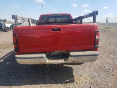 Dodge ram 94-02 бампер задняя usa фото №1