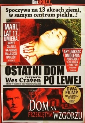 Dvd OSTATNI DOM PO LEWEJ DOM NA PRZEKLĘTYM WZGÓRZU