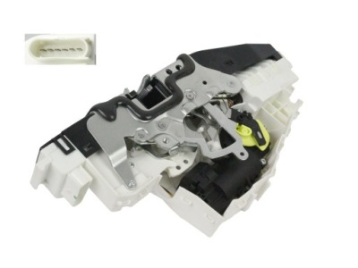 Замок двері правий перед mercedes s w221 c116 фото №1