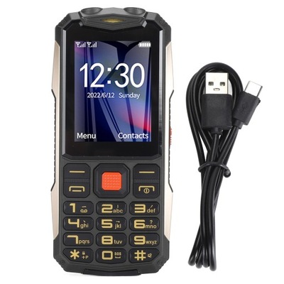Telefon komórkowy dla osób starszych 2G Ultra Slim 4800 mAh Dual SIM IS