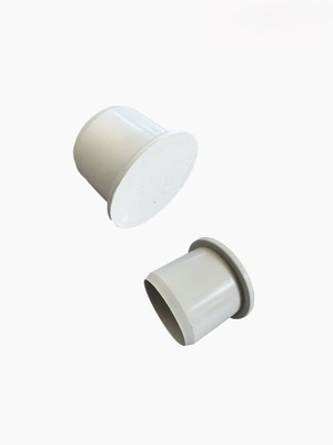 KOREK KANALIZACYJNY 32 mm ZAŚLEPKA RURY PP PCV BIAŁY
