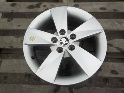 SKODA FABIA II ROOMSTER LLANTA ALUMINIO R15 5X100 