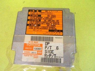 Модуль датчик подушка безпеки toyota corolla verso e121 8917013060 nr1290 фото №1
