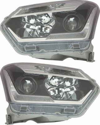 Фары лампы isuzu d-max ii 12- kpl l+p фото №1