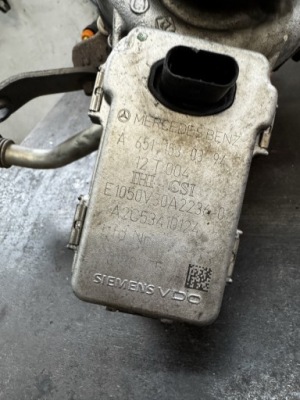 MERCEDES W246 W156 W176 1.8 2.2 CDI БЛОК УПРАВЛЕНИЕ НАПРАВЛЯЮЩАЯ ТУРБИНЫ A6511530394 