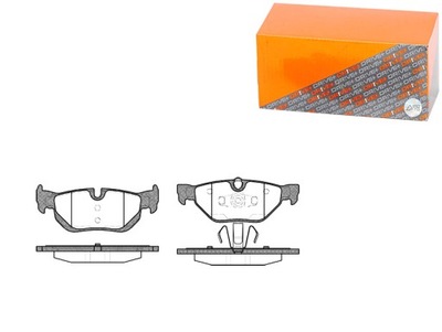 ZAPATAS DE FRENADO PARTE TRASERA BMW 3 E90 05- DRIVE+  