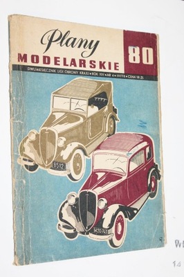 PLANY MODELARSKIE 80 POLSKI FIAT 508