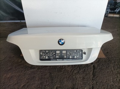 Крышка багажника задняя задняя багажника bmw 5 e60 sedan белый фото №1