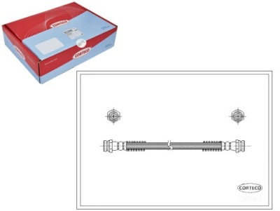 Шланг тормозной kia carnival ii 2.5 v6 gq фото №1