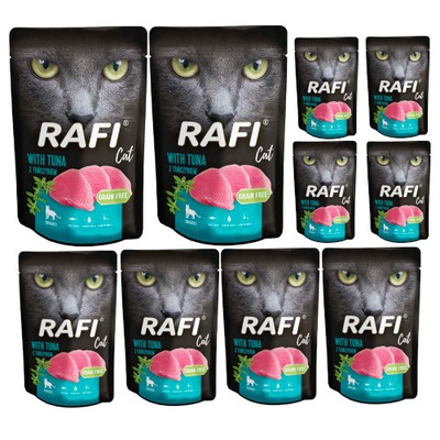 Rafi Cat z tuńczykiem dla sterylizowanych 10x100g