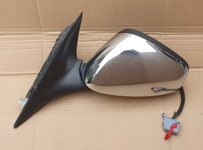 Alfa romeo 159 зеркало левая 7-pin хром фото №1