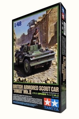 Model Tamiya British armored scout car