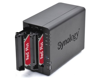 Synology DS224+ 6GB 16TB = 2xHD 8TB RED PLUS