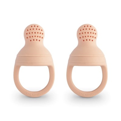 Gryzak Do Przekąsek MUSHIE 2-pack Blush