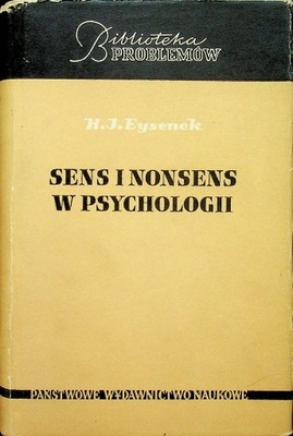 Sens i nonsens w psychologii