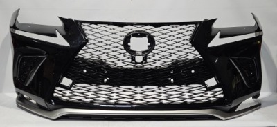 Бампер передний решётка радиатора lexus nx lift 18- f-sport омыватель pdc оригинал 52119 фото №1