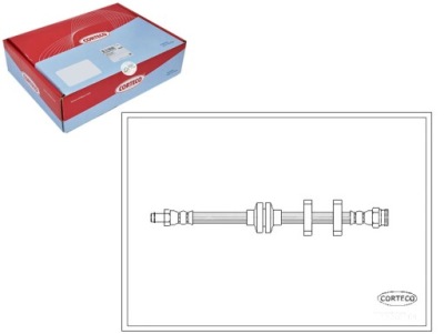 Corteco шланг тормозной 83640104133 172455b 1987 фото №1