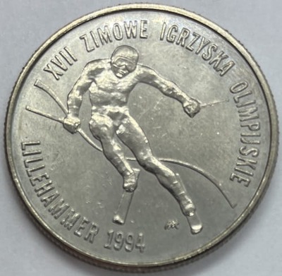 20000 zł Zimowe Igrzyska Lillehammer 1993 r.