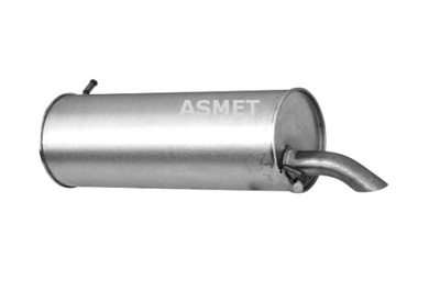 ASMET SILENCIADOR SISTEMAS DE ESCAPE PARTE TRASERA CITROEN C5 I 1.8 2.0 03.01-08.04  