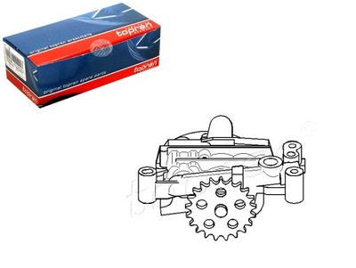 Насос масла citroen ax berlingo c2 c3 i c3 ii c3 p фото №1