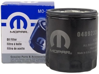 FILTRO ACEITES CON MOPAR JEEP CHRYSLER DODGE STELVIO 04892339BE V8  