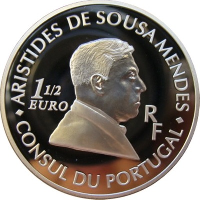 Francja 1 1/2 Euro Mendes 2007 Promocja