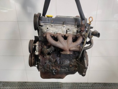 Двигун блок двигуна + зчеплення opel combo corsa b 1.7 d x17d фото №1