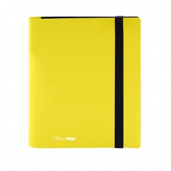 Album Ultra Pro PRO-Binder 4-Pocket Eclipse Lemon Yellow