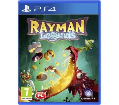 RAYMAN LEGENDS PO POLSKU PS4 NOWA FOLIA