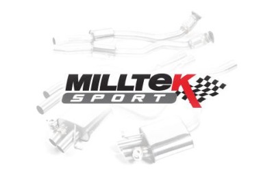 Milltek выхлопная система cat-back vw jetta mk5 gli 2.0t fsi ssxvw166 фото №1