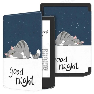 Etui Graficzne do PocketBook Verse Pro 629 634 (Snow cat) /Strado