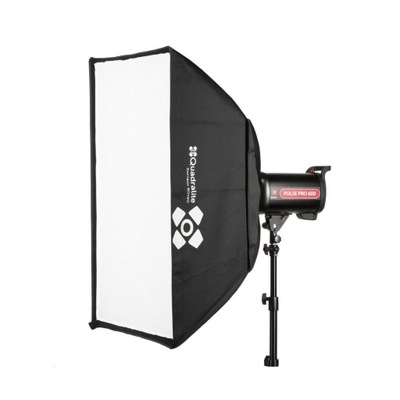 Quadralite softbox prostokątny 60x90cm z dyfuzorem mocowanie Bowens