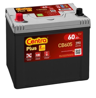 АККУМУЛЯТОР CENTRA CB605 60 AH 480 A