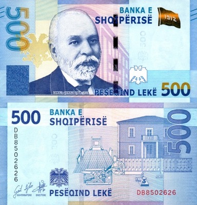 # ALBANIA - 500 LEKE - 2020 - P-77 - UNC