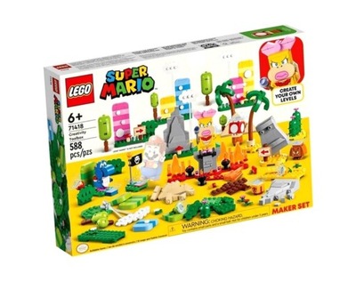 LEGO SUPER MARIO 71418 KREATYWNA SKRZYNECZKA...