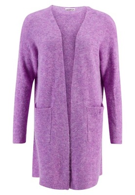 Sweter damski kardigan miękki wełniany rozmiar XL