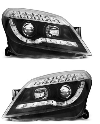 Фара лампи kpl day line light led тюнінг opel astra iii 3 h 2003-2012 фото №1