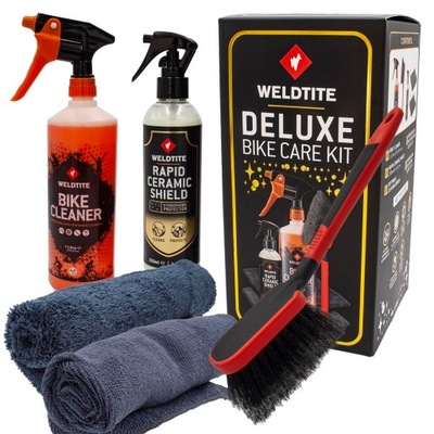 Zestaw do czyszczenia roweru Weldtite Deluxe Bike Care Kit 250 ml, 5 el.