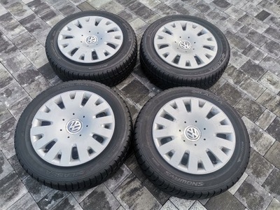 RUEDAS INVIERNO VW POLO 5J14 5X100 ET35 185/60R14 LASSA  