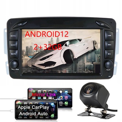 RADIO ANDROID MERCEDES GASOLINA CLK W209 W203 W208 4CO  