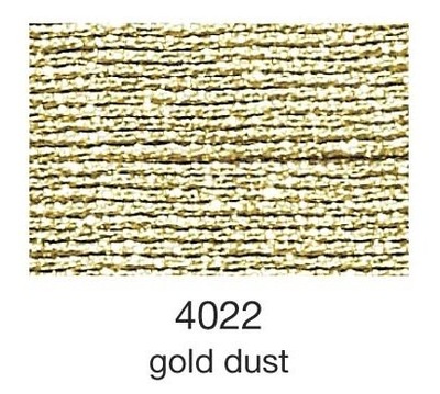 mulina Madeira Metallic 4-gold dust 4022